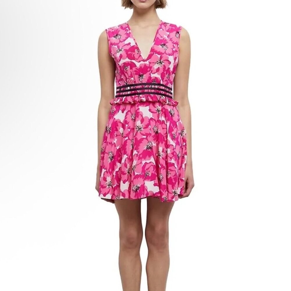 NWT The Kooples Silk Floral Dress - XS